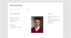 Desktop Screenshot of andre-schlichting.de