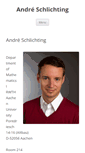 Mobile Screenshot of andre-schlichting.de